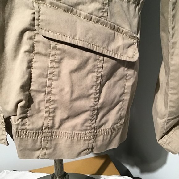 EIleen Fisher Ruffle Collar Utility Jacket - Picture 6 of 16